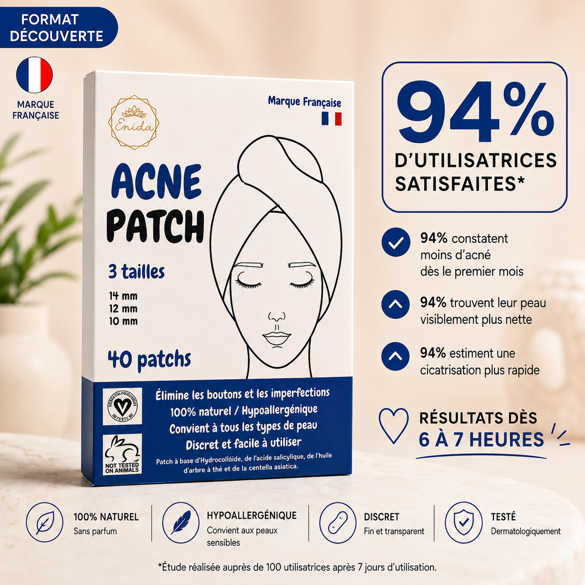 ⭐ Best Seller - 40 Patchs